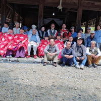 東吉野村 天照寺薬師堂 吹替修繕工事前奉納 東吉野村 天照寺薬師堂 吹替修繕工事前奉納