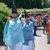 霊山寺 薔薇会式えと祭 奉納(道楽・舞楽抜頭) 霊山寺 薔薇会式えと祭 奉納(道楽・舞楽抜頭)