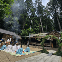 福住(天理)氷室神社夏越大祓。 福住(天理)氷室神社夏越大祓。