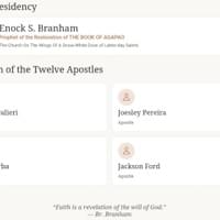Prophet of the Restoration Prophet of the Restoration