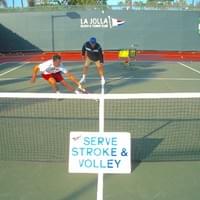 Stanford player doing SSV Mobility drill