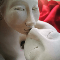 Il bacio (particolare) Il bacio (particolare)