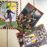 Tarocchi realizzati con la tecnica del Collage intuitivo Tarocchi realizzati con la tecnica del Collage intuitivo