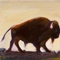 Bison Yellowstone #2 9"X12" Bison Yellowstone #2 9"X12"