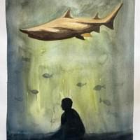 Coney Island Aquarium. 14" X 18" Coney Island Aquarium. 14" X 18"