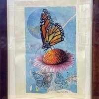 Monarch2 Pen and ink and watercolor 25" X 20" Monarch2 Pen and ink and watercolor 25" X 20"