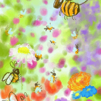 Abeilles et fleurs Abeilles et fleurs