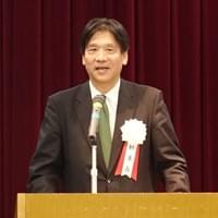 経過説明: 森井 英一 氏 / 大阪科学賞幹事長 経過説明: 森井 英一 氏 / 大阪科学賞幹事長