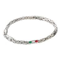 Silver Mirco Sterling Silver with enamel bracelet Silver Mirco Sterling Silver with enamel bracelet