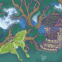 ML Print #4 | Lunar Moth ML Print #4 | Lunar Moth