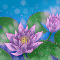 ML Print #9 | Lotus Flowers ML Print #9 | Lotus Flowers