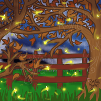 ML Print #5 | Fireflies ML Print #5 | Fireflies