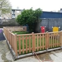 barrière extérieure - sur-mesure - Menuiserie extérieure - Menuisier - bois barrière extérieure - sur-mesure - Menuiserie extérieure - Menuisier - bois