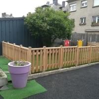 barrière extérieure - sur-mesure - Menuiserie extérieure - Menuisier - bois barrière extérieure - sur-mesure - Menuiserie extérieure - Menuisier - bois