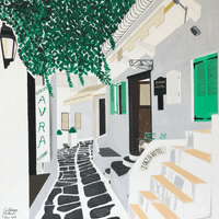 Street of Mykonos Street of Mykonos