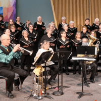 Our "Fanfares & Lullabies" Christmas Concert with Foothills Brass - December 2022