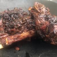 Beef or Pork ribs with lavender & sage Beef or Pork ribs with lavender & sage