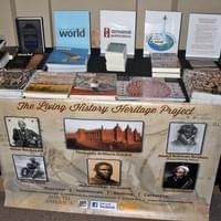 Living History Heritage Project display Living History Heritage Project display