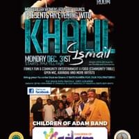 The Children of Adam Band performs at An Evening with Khalil New Years Eve 2018 - FREE - Register Today The Children of Adam Band performs at An Evening with Khalil New Years Eve 2018 - FREE - Register Today