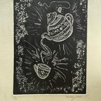 Tasse de thé partagée Tasse de thé partagée