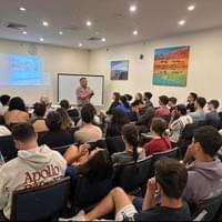 Students Meet With Neil Students Meet With Neil