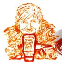 Ed Sheeran Ketchup Art Ed Sheeran Ketchup Art