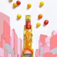 Time Square Celebration Fruit Art Time Square Celebration Fruit Art