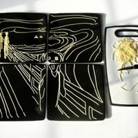 Spaghetti Art The Scream Spaghetti Art The Scream