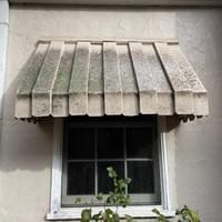 Before Dirty Awning Mold Moss Before Dirty Awning Mold Moss