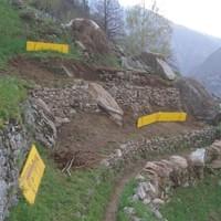 Trockenmauer Terrassen Mergoscia