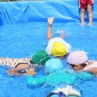 手作りのプール 手作りのプール