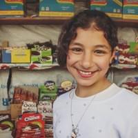 "War is scaring me but I know we don’t have the choice. I’m the one going to buy thing to fill my daddy shop but I want to keep studying, I don’t want to work now, I don’t want to get married, I want to learn. I only leave school to help my dad. I live in the tent with him and in the mosque at night, people are hard with us… I don’t want to forget my house, it’s hard to live like this, I dream about finding a new house someday, some place we can call home, where we can be happy as a family, and safe."