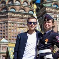 « "9 May, this day is the most important for Russian people because we are proud of our history, our history, second war world, greatest celebration I think. I think that my grandparents wrote a part of the history of this war, I’m just proud."