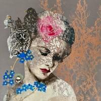 Faunin uni / Faun's dream, 57x50, kohopaino 2026 830€ Faunin uni / Faun's dream, 57x50, kohopaino 2026 830€