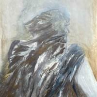 Unohdus / Oblivion , 80x60, monotypia ja puupiirros 2024 1000€ Unohdus / Oblivion , 80x60, monotypia ja puupiirros 2024 1000€