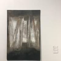 Harmaa huone / Grey Room, 150x97, puupiirros ja monotypia 2017/Myyty Harmaa huone / Grey Room, 150x97, puupiirros ja monotypia 2017/Myyty