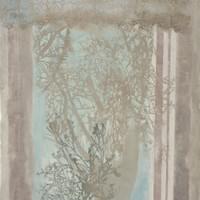 Varja II, 122x75, puupiirros ja monotypia 2017 kuva : Hannu Salmi Varja II, 122x75, puupiirros ja monotypia 2017 kuva : Hannu Salmi