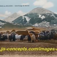 Blériot se pose à Gerde 1911 Blériot se pose à Gerde 1911