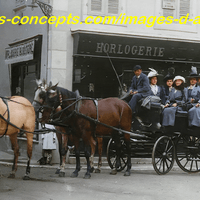 Caleche dans les rues de B2B Caleche dans les rues de B2B