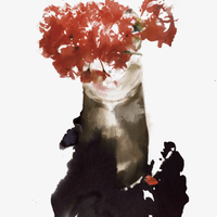 ILLUSTRATION “The shade of the vase” , 2025