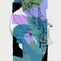 Visual Journal Drawn to See “Jazzman”