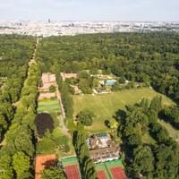 Aerial shooting of Stade Français amenities Aerial shooting of Stade Français amenities