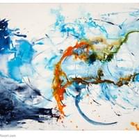 Conjoin | 33.5" x 50" | Acrylic on Canvas Conjoin | 33.5" x 50" | Acrylic on Canvas