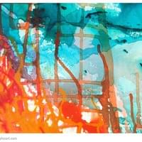 Falling Up | Detail | Acrylic on Canvas Falling Up | Detail | Acrylic on Canvas