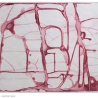 Dark Red Wander | 12 " x  15.75" | Intaglio Print Dark Red Wander | 12 " x  15.75" | Intaglio Print