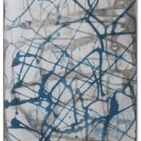 Gray and Blue Wandering | 15.75 " x  12" | Intaglio Print Gray and Blue Wandering | 15.75 " x  12" | Intaglio Print