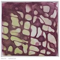 Persian Plum Net | 6 " x  5.875" | Intaglio Print Persian Plum Net | 6 " x  5.875" | Intaglio Print