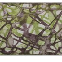 Plum Apple Weave | 12 " x 1 5.75" | Intaglio Print Plum Apple Weave | 12 " x 1 5.75" | Intaglio Print