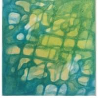 Thabo Net Fade | 6 " x  5.875" | Intaglio Print Thabo Net Fade | 6 " x  5.875" | Intaglio Print