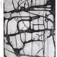 Black Wander | 12" x  15.75" | Intaglio Print Black Wander | 12" x  15.75" | Intaglio Print